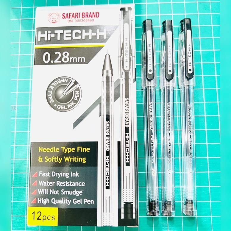 

Heatshrin (1Pack) Pulpen/Gel Pen Hi-Tech H Safari Persegi 0,28 Mm Safari Kenko Ga-121