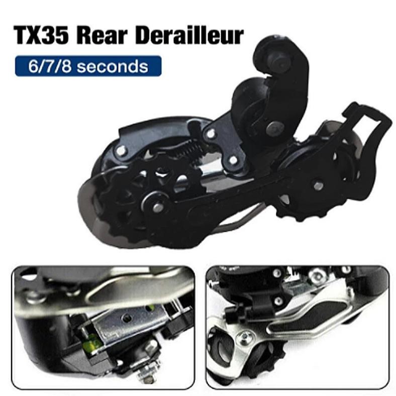 Bisa Cod Rd Shimano Tourney 6 7 8 Speed Tx35 Rear Ty300 Model 18 21 24 Spd Derailleur Sepeda Gunung 