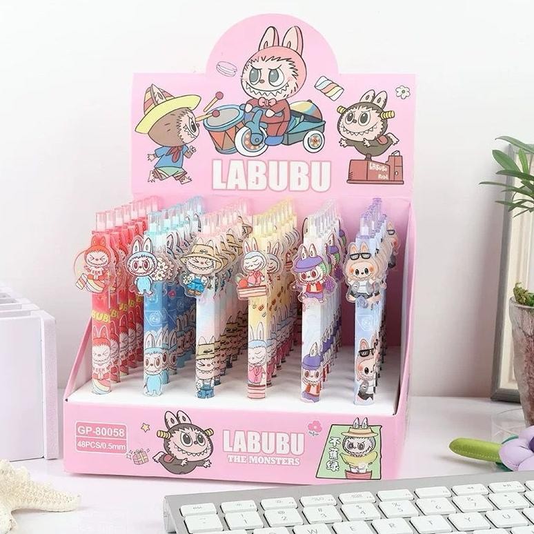 

Cod [Atk] 1 Pack Isi 48 Pcs Pulpen Gel Mekanik / Pulpen Cetek Karakter Kartun Lucu (6) Qw-7