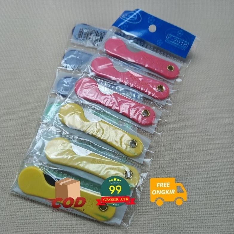 

Discount Pemes (1 Lusin)/Silet Warna/Pisau Stainless/Pemes Lipat/Cutter Discount