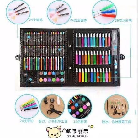 

Ct_C1077 Crayon Anak Set 150 Pcs Set Spidol Alat Menggambar Mewarnai Pensil Art Ac-54