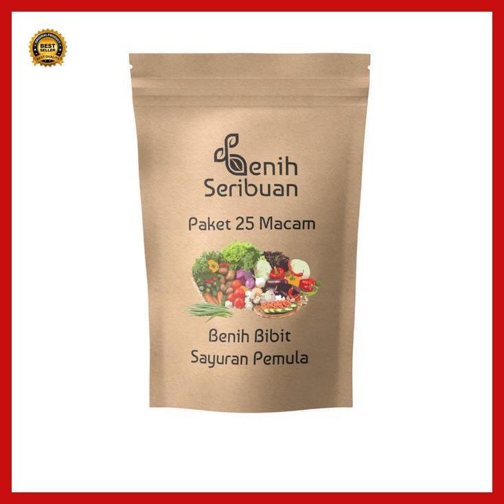 

(Termurah) Paket 25 Bibit Sayuran Mudah Tumbuh Benih Seribuan Bestseller