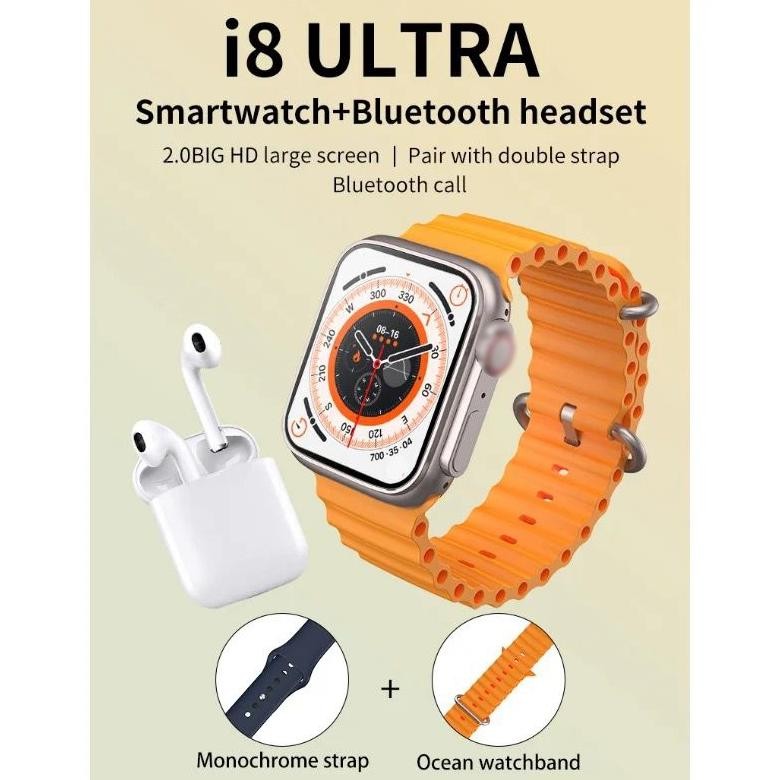 TERLARIS ORI Smartwatch ultra Series 8 Pro SMARTWATCH Ultra NFC Door Access Unlock IWO Bluetooth Cal