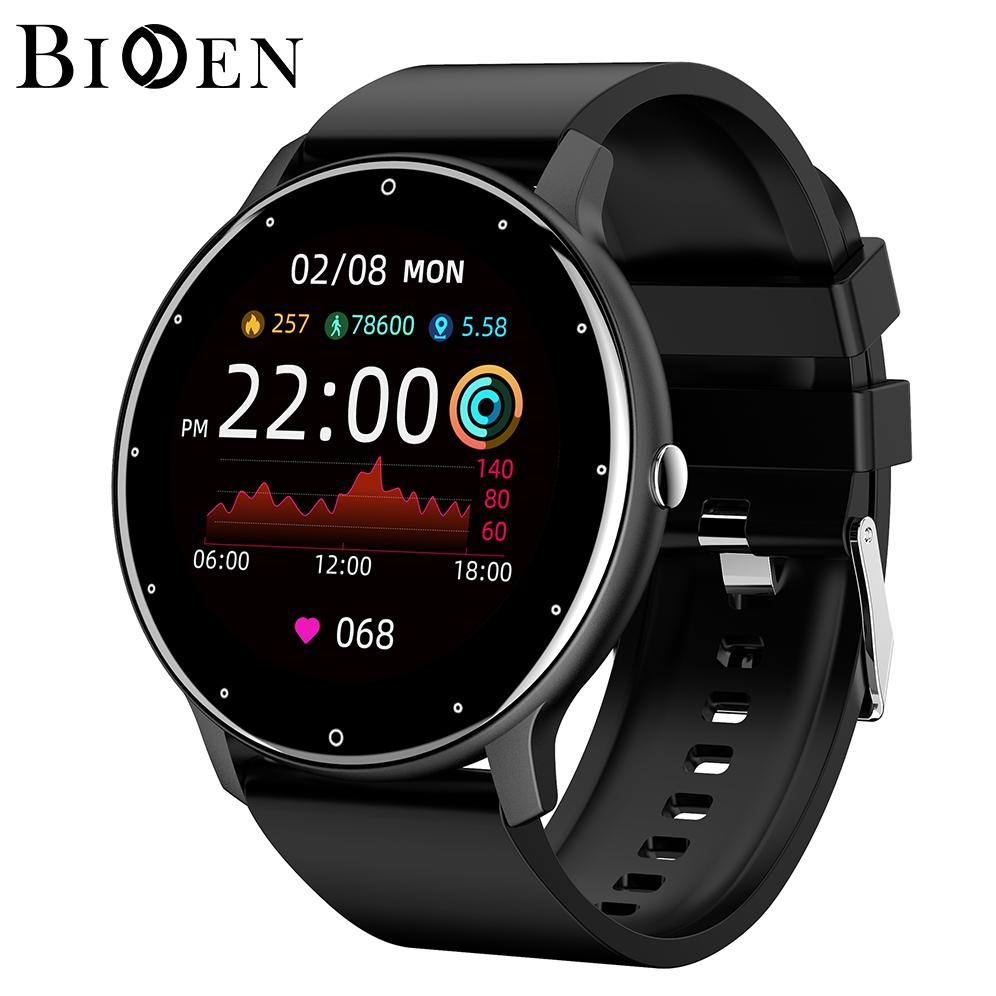READY STOK BIDEN SmartWatch ZL02D | Fitness Trackers | Bluetooth Call | Pedometer | Music | Heart Ra