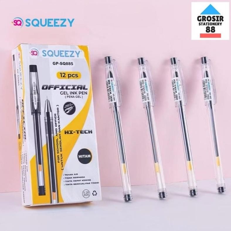 

Sale Bolpoin Pen Gel Hitech Squeezy 805 0.28Mm (1 Lusin) Fx-4