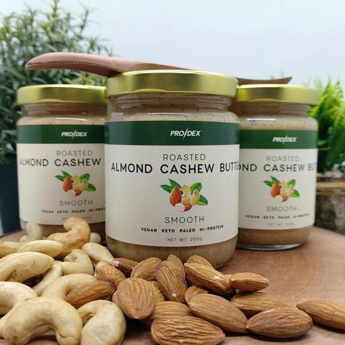 

Prodex Roasted Almond Cashew Butter 200g / Selai Almond Mede