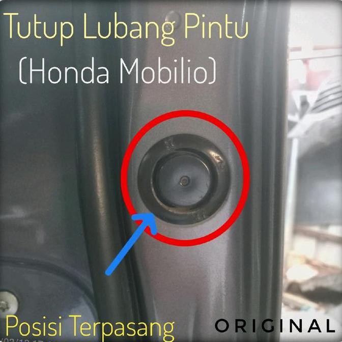 DF105 >> Tutup lubang pintu Honda Mobilio BRV penutup lubang pintu mobil Honda BRV Mobilio grommet p