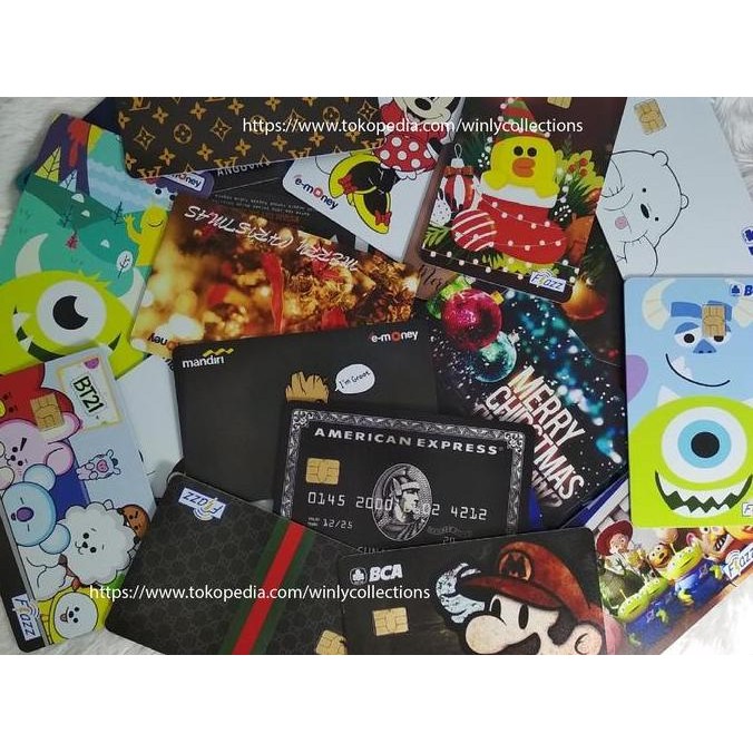 DF289>> Emoney Edisi Kartu ID CARD PLN MANDIRI Etoll - 2 SISI Murah