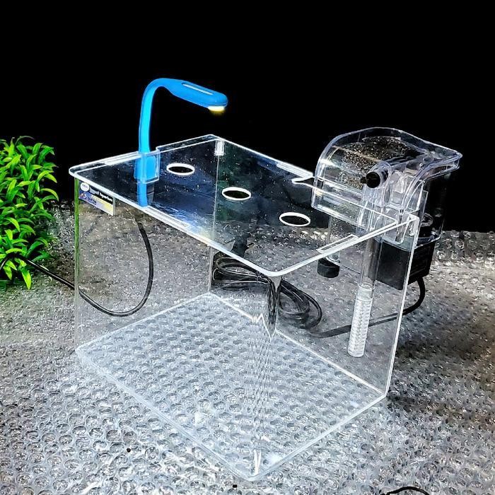 RA AQUARIUM PAKET LENGKAP AQUARIUM AKRILIK AQUARIUM IKAN HIAS AQUARIUM MINI 20x15x15
