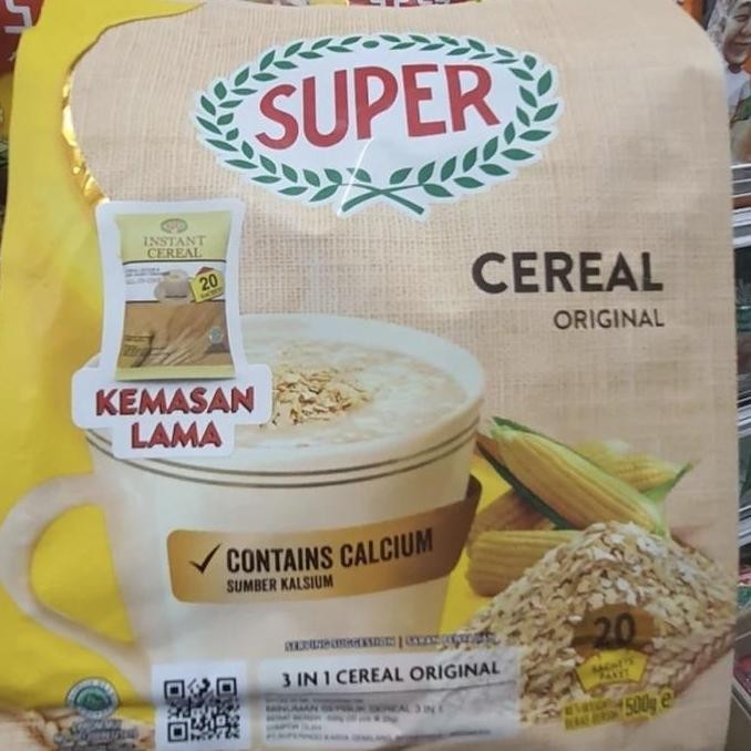 

SUPER instant cereal 20sachet