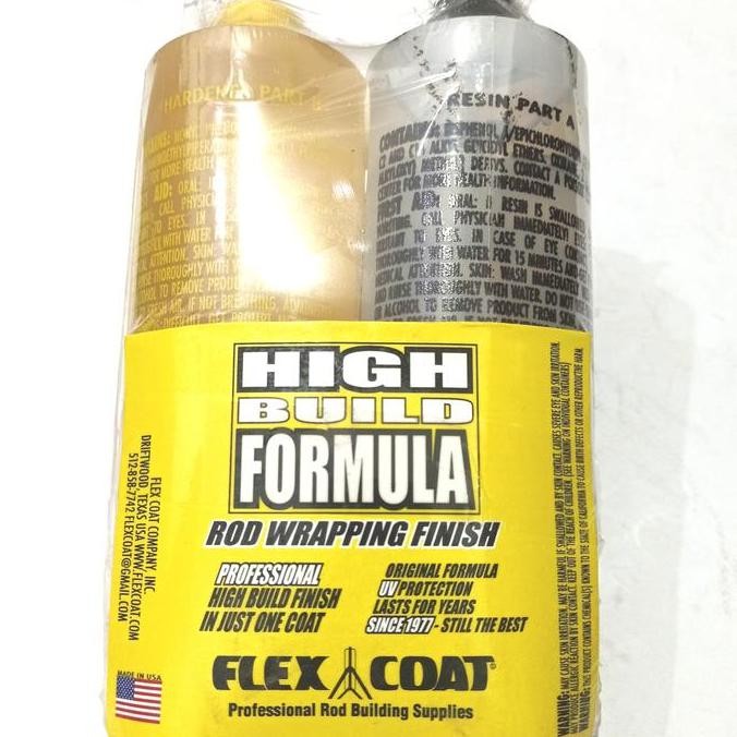 Terbaik | Resin Flex Coat High Build Formula Rod Wrapping Finish Joran Custom | 100% Ori