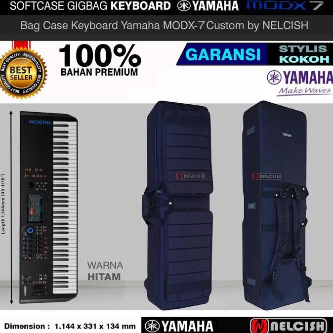TERBARU Softcase Gigbag Tas Keyboard Yamaha MODX 7 Synthesizer Bag Case Kiboard Modx-7 by NELCISH
