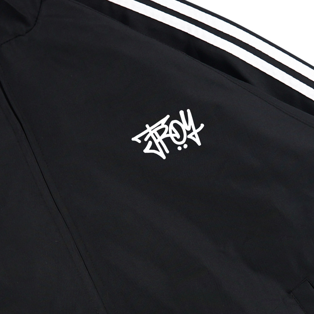 Troy Company Jacket Tracktop Black Trace Essence - Jaket Tracktop Hitam JTT 3306
