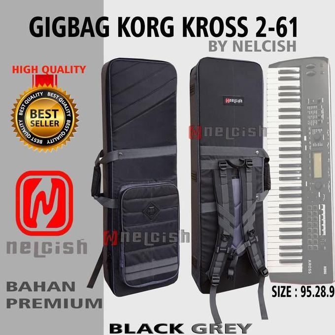 TAS SOFTCASE GIGBAG KEYBOARD KORG KROSS 2-61