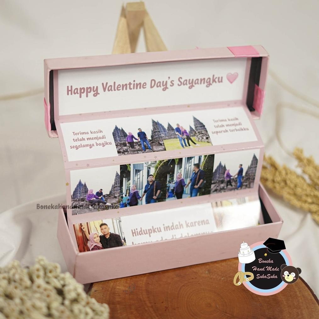 

Fue-K5X20 Photobox Giftbox 16 Foto Kado Ulang Tahun | Kado Anniversary Custom Box Tebal Hadiah Anniversary Valentine Sd-67
