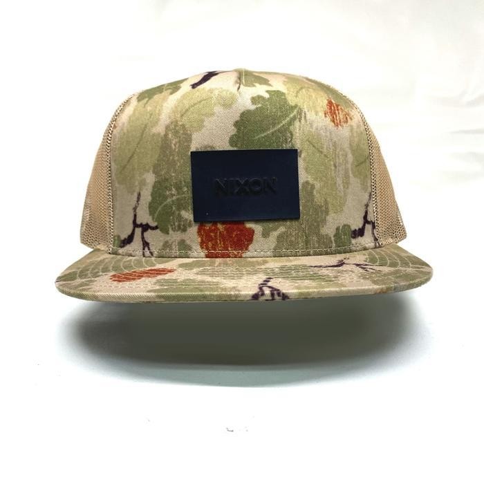 NIXON HAT C21671711 TEAM TRUCKER HAT KHAKI/CAMO