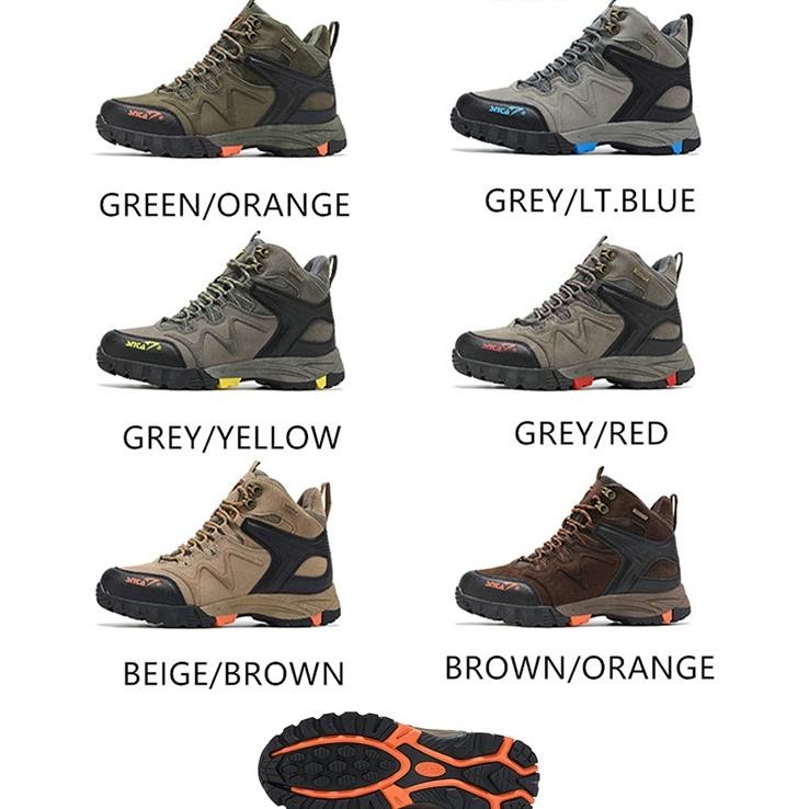 Sepatu Gunung Hiking Boot Outdoor Snta Shoes 496503 Semi Wateroof