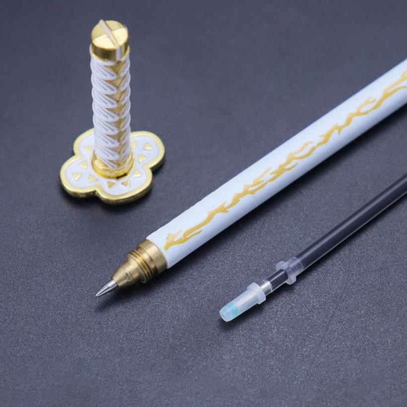 

Ready_Stock_Cod Pulpen Pedang Sword Pen Zenitsu Anime Demon Slayer Kimetsu No Yaiba Aw89