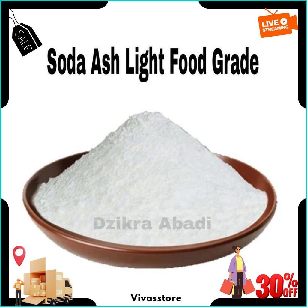 

Soda Ash Light Food Grade Sodium Karbonat Natrium Karbonat 500 Gr Terlaris