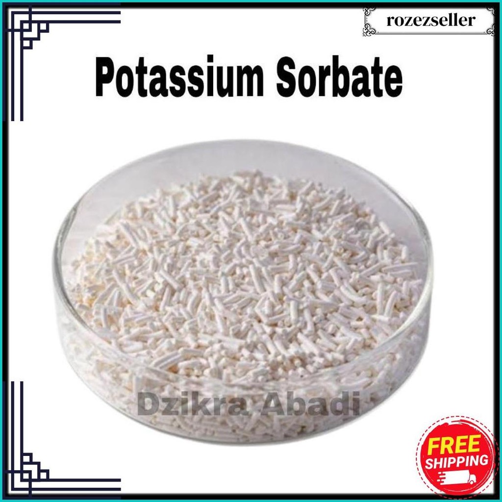

Potassium Sorbate Kalium Sorbate Pengawet Makanan 100 Gr Gratis Ongkir