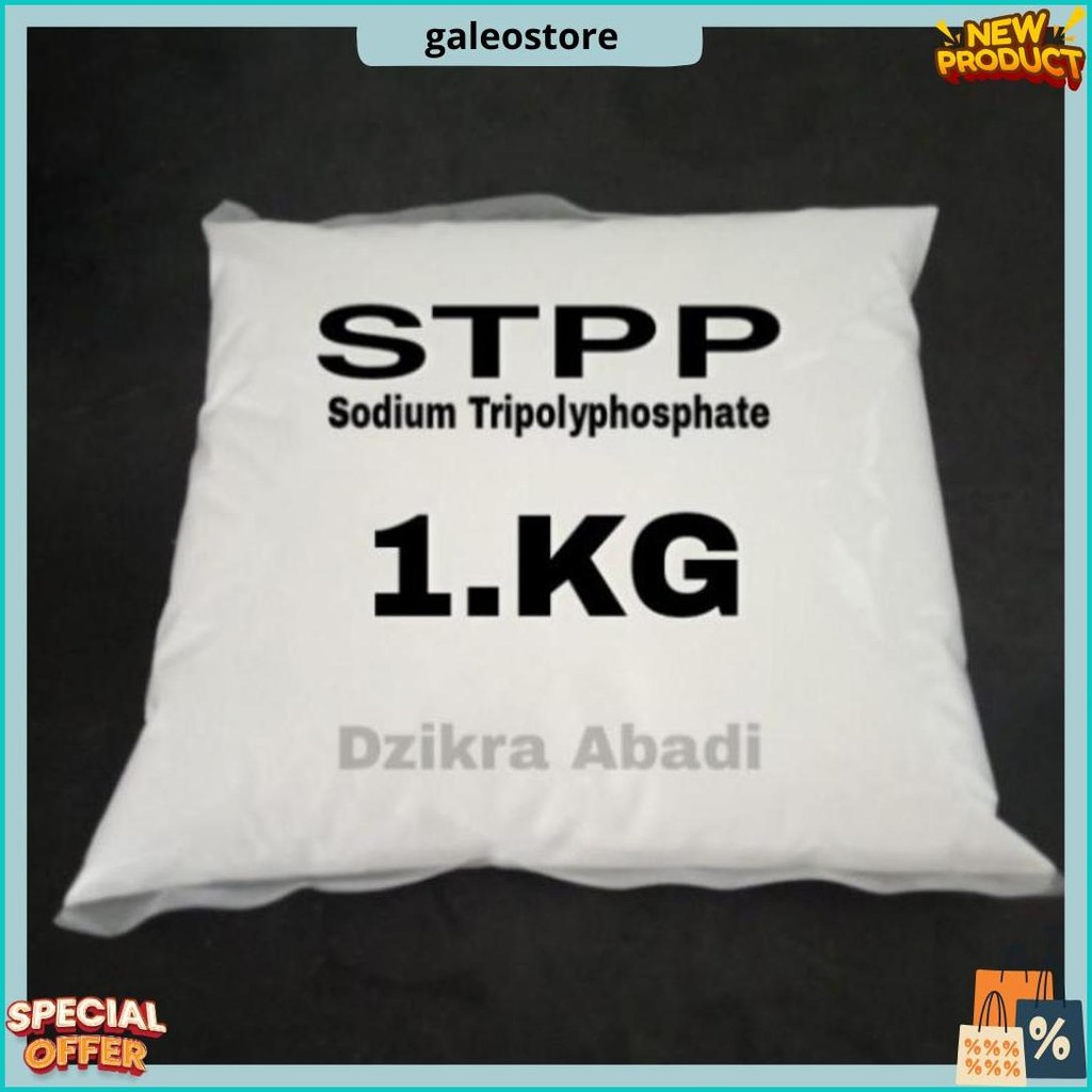 

Stpp Sodium Tripolyphosphate Pengenyal Bakso Food Grade 1.Kg Cod