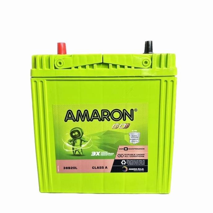 TERMURAH - Aki Mobil Daihatsu Sigra NS40ZL / 8B20L Amaron Go Aki Kering