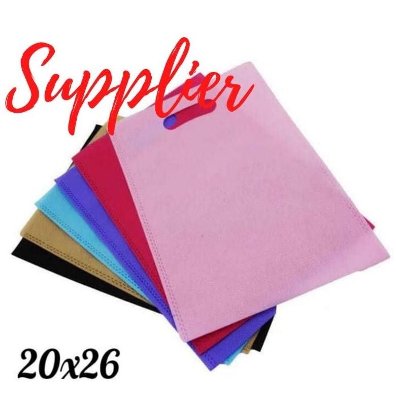 

Ready_Stock_Cod [100Pcs] Tas Goodie Bag Oval 20X26 Eco Bag Souvenir Kado Hampers Kemasan Am67