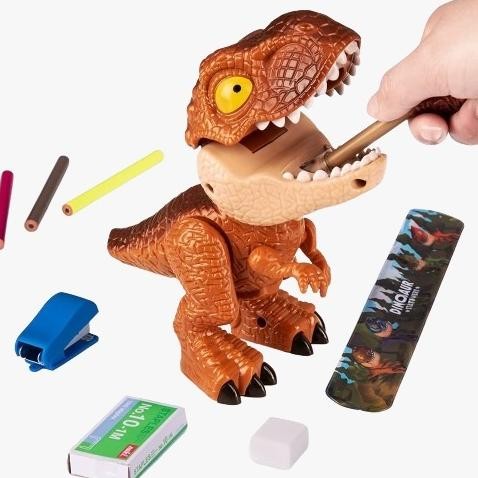 

Ct_C1077 Dinosaur Plane 6In1 Stationery 5In1 Serutan Dino Mainan Anak Rautan Hewan Fx-76