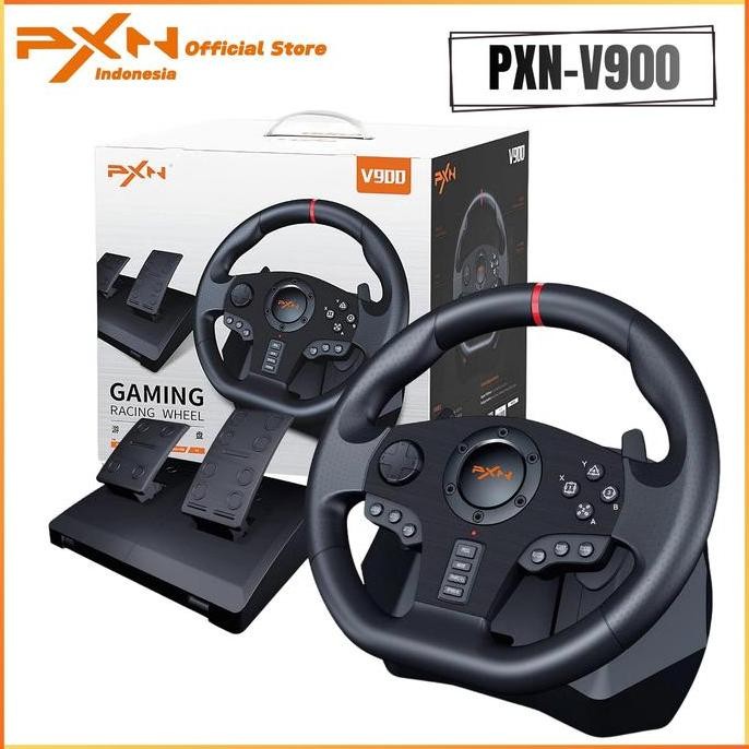 PXN V900 PC Racing Wheel Race Steering Wheel with Pedals
