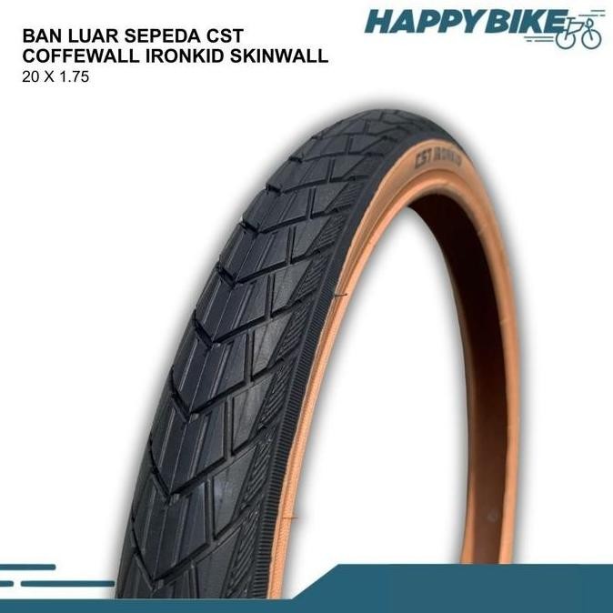 Promo CST Tire Ban Luar Sepeda Lipat Minion BMX Coffe Wall 20 x 1.75 dan 20 x 2.00 COD