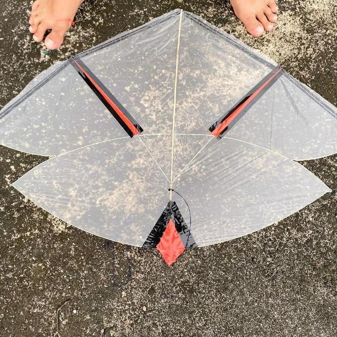 layangan papiran motif siap terbang