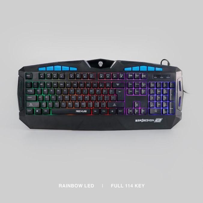 Rexus Keyboard Mouse Warfaction VR1 Combo