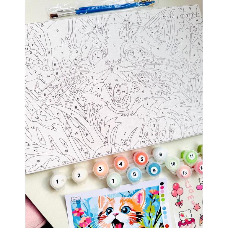 

Salt Paint By Numbers Kit - Duck Series 20X20Cm - Painting Kit Gf21