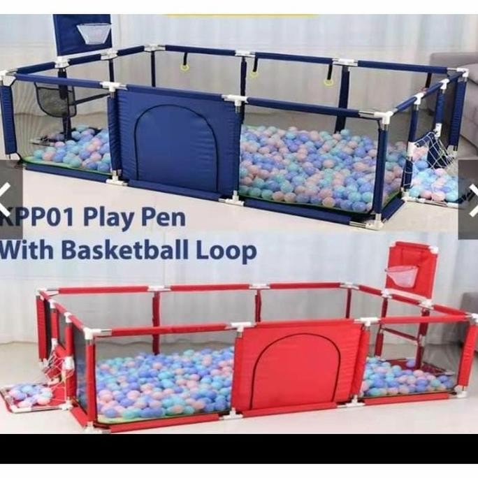 AQUATIC KOLAM MANDI BOLA KERANJANG / MANDI BOLA MAINAN TENDA ANAK