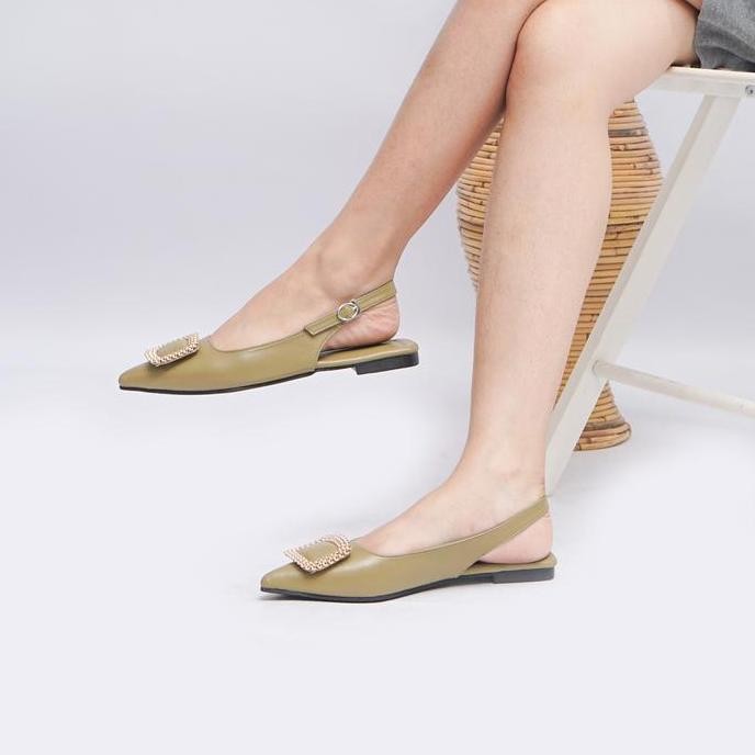 DF326>> Kalea All Colors Flatshoes | sepatu flat wanita kekinian bling-bling warna terbaru official 