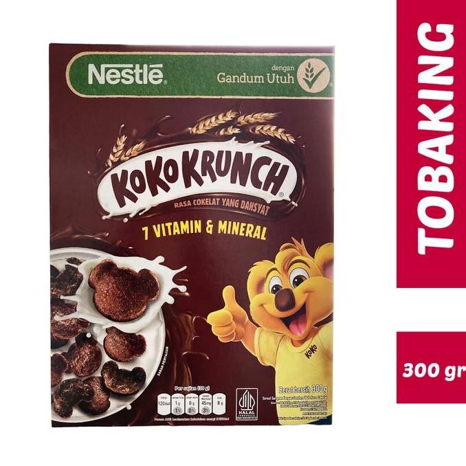 

Koko Krunch Nestle Cereal Gandum 330gr