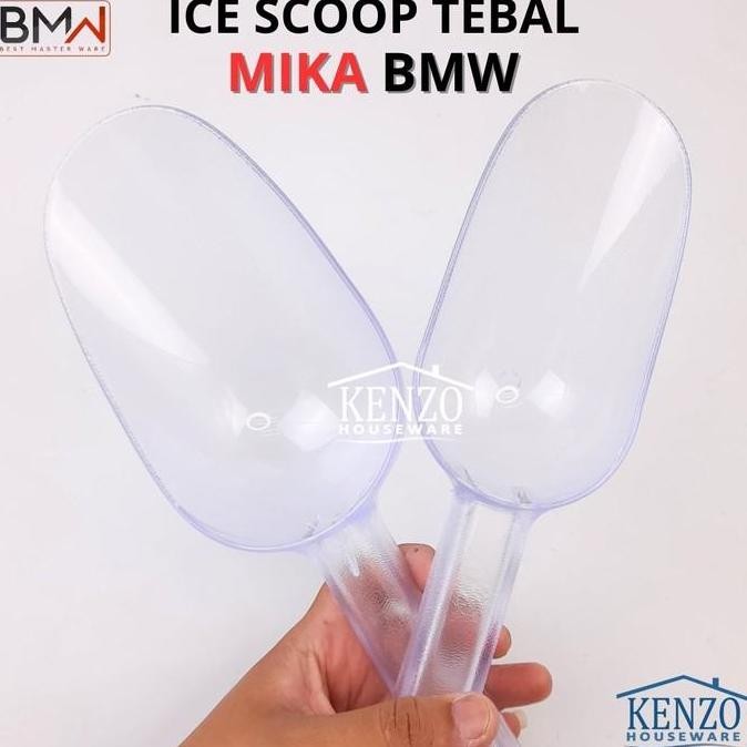 Serokan es batu sendok scoop skop scop es batu large besar stainless