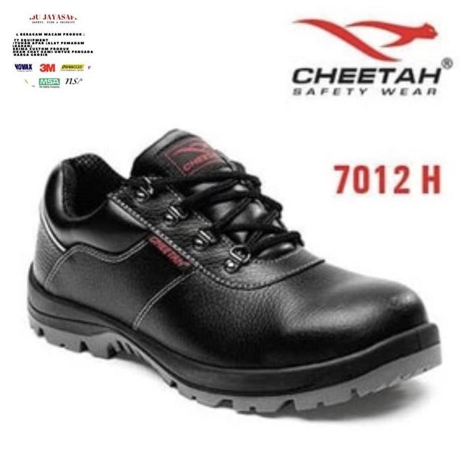 Sepatu Cheetah 7012H ORIGINAL SEPATU Safety Cheetah Model Pendek Tali