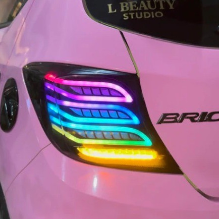 Stoplamp Brio 2018 RGB Smoke Stoplamp Brio 2018 RGB Smoke Tail Lamp Brio RGB Lampu Belakang Brio Smo