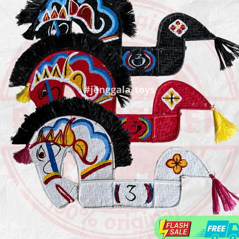 KUDA LUMPING / JARANAN / KUDA KEPANG BESAR / Kuda Lumping Anak / kuda bambu COD