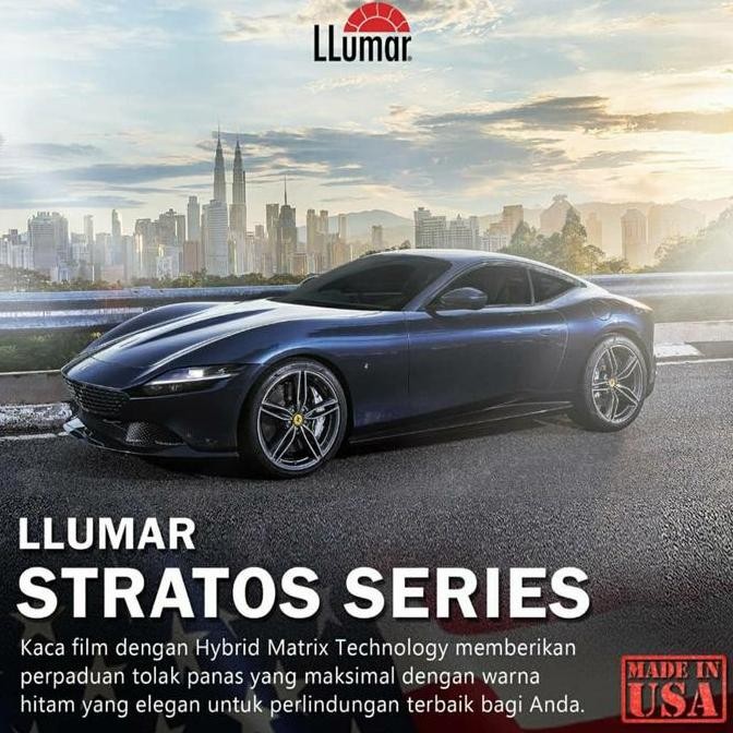 * Kaca Film Mobil Llumar Kaca Depan Stratos Series Resmi Original *