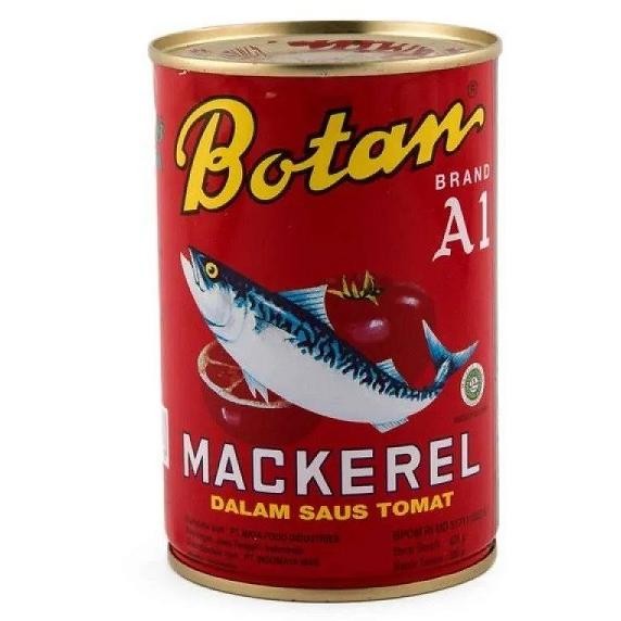 

READY STOK BOTAN MACKEREL 425 GR Siap kirim