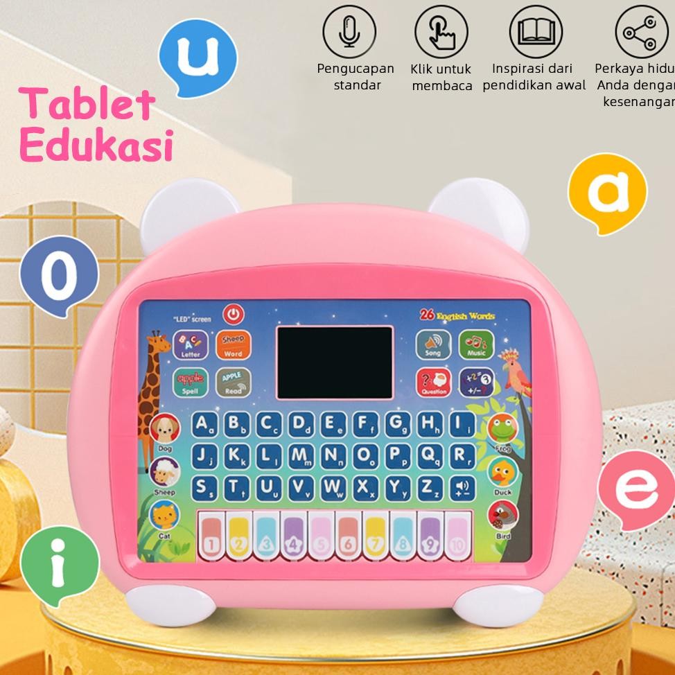 Sale Funtoy Mainan Belajar Tablet Belajar Huruf Anak Tablet  Anak Pengenalan Kosakata Bahasa Inggris