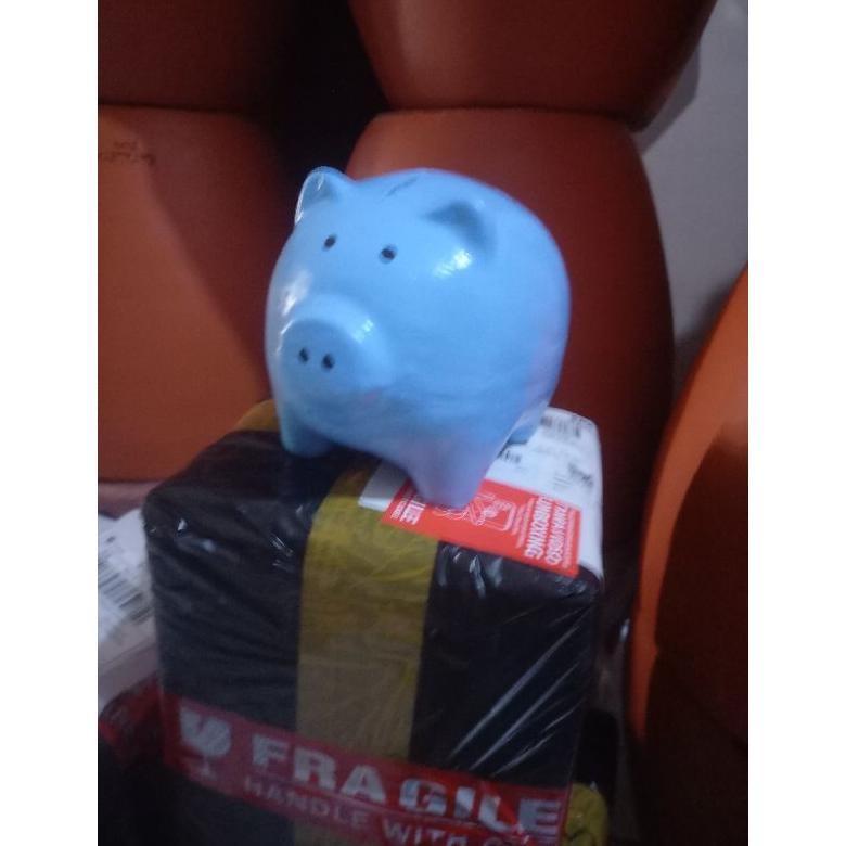 Salt Celengan Babi Keramik Tanah Liat 16X11X11Cm Am-45