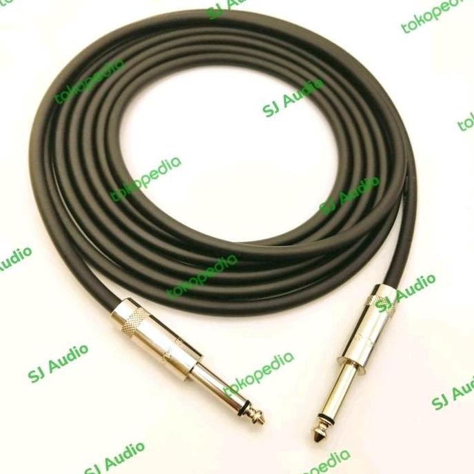 Kabel Jack instrument Gitar, Kabel gitar Bass MOGAMI 2524 original TERMURAH