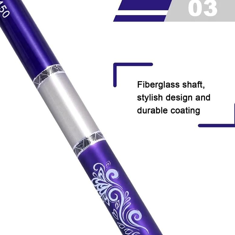 Kuke Joran Tegek Super Ringan 2.7M6.3M Kuat & Lentur | Joran Pancing Teleskopik Mancing Sungai Laut 