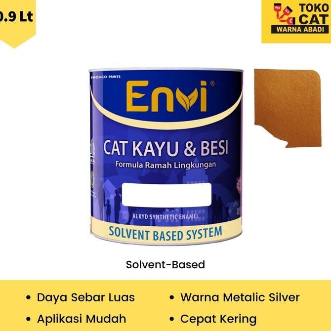 Cat Minyak Envi 0,9 Liter - Warna Emas