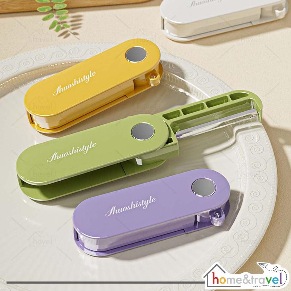 Terbaru Hovelshop Pisau Kupas Buah Lipat Travel Praktis Alat Pemotong Sayur Apel Anti Karat Stainles