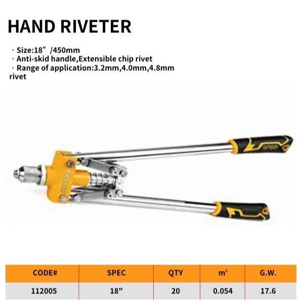 DINGQI Tang Rivet Tembakan Paku Tang Rivet Besar 112005