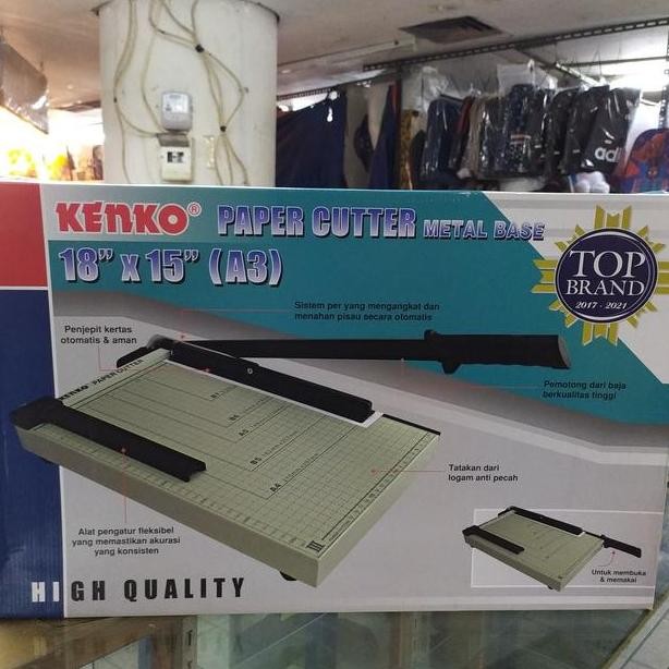 Alat Pemotong Kertas A3 Kenko